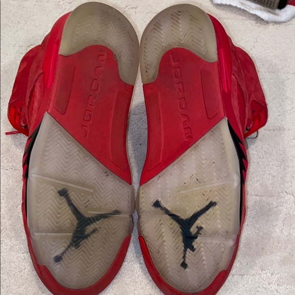 Jordan Retro 5 “Red Suede” - Picture 7 of 9